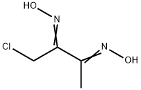 1-クロロ-2,3-ブタンジオンジオキシム 化学構造式