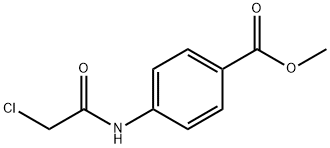 4-(2-Chloro-acetylamino)-benzoic acid methyl ester Struktur