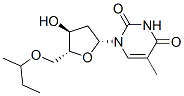 O(2)-butylthymidine Struktur