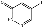 5-碘哒嗪-3(2H)-酮 结构式