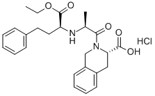 Quinapril hydrochloride  Struktur