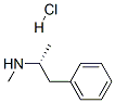 D-甲基苯丙胺 盐酸盐, 826-10-8, 结构式