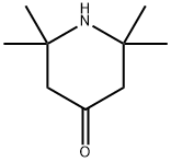 2,2,6,6-テトラメチル-4-ピペリドン 化学構造式