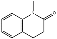 1-METHYL-3,4-DIHYDROQUINOLIN-2(1H)-ONE, 826-72-2, 结构式