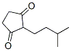 1,3-Cyclopentanedione, 2-isopentyl- Structure