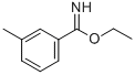 3-甲基苯亚胺酸乙酯, 827-63-4, 结构式