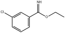 ETHYL 3-CHLOROBENZENECARBOXIMIDATE, 827-64-5, 结构式