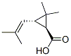 trans-chrysanthemic acid, 827-90-7, 结构式