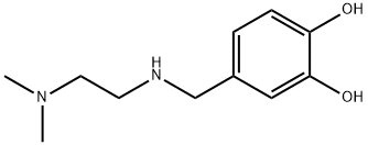 1,2-Benzenediol, 4-[[[2-(dimethylamino)ethyl]amino]methyl]- (9CI) Structure