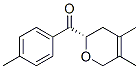 Methanone, [(2S)-3,6-dihydro-4,5-dimethyl-2H-pyran-2-yl](4-methylphenyl)- (9CI) Structure