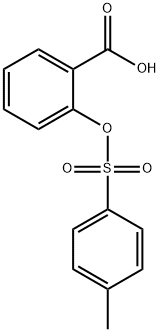 2-(4-methylphenyl)sulfonyloxybenzoic acid, 82745-72-0, 结构式