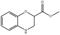 3,4-二氢-2H-苯并[B][1,4]噁嗪-2-羧酸甲酯, 82756-71-6, 结构式