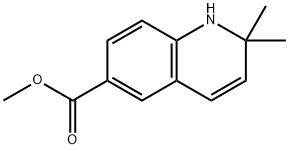 6-Quinolinecarboxylicacid,1,2-dihydro-2,2-dimethyl-,methylester(9CI) Structure