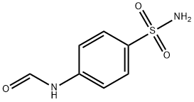 Benzenesulfonamide, 4-(formylamino)- (9CI) 结构式