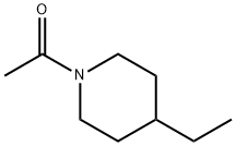 Piperidine, 1-acetyl-4-ethyl- (9CI) 结构式