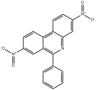 3,8-DINITRO-6-PHENYLPHENANTHRIDINE Struktur