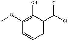Benzoyl chloride, 2-hydroxy-3-methoxy- (9CI) Struktur