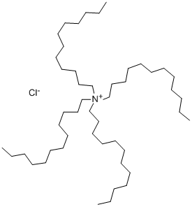 TETRADODECYLAMMONIUM CHLORIDE Structure
