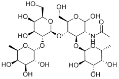 LewisYtetrasaccharide|2-乙酰氨基--2-脱氧-3-O-(ALPHA-L-吡喃葡萄糖)-4-O-[2-O-(A-L-吡喃葡萄糖-)-BETA-D-半乳糖吡喃]-D-谷氨酸