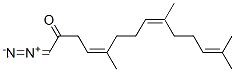 farnesyl diazomethyl ketone Structure