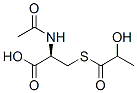 N-acetyl-S-lactoylcysteine Structure