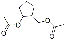 Cyclopentanemethanol, 2-(acetyloxy)-, acetate (9CI) Struktur