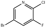 5-Bromo-2-chloro-3-fluoropyridine Struktur
