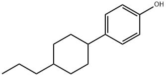4-(4-丙基环己基)苯酚 结构式
