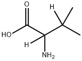 DL‐バリン‐2,3‐D2 化学構造式