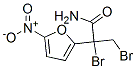 5-nitro-2-furyl-alpha,beta-dibromopropionamide 结构式