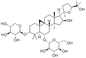 黄芪甲苷 结构式