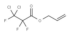 allyl 3,3-dichloro-2,2,3-trifluoropropionate Structure