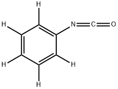 异氰酸苯酯-D5 结构式