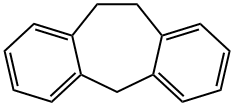 10,11-二氢-5H-二苯并[A,D]环庚烯 结构式