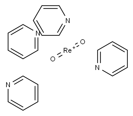 TRANS-DIOXOTETRAKIS(PYRIDINE)RHENIUM(V)& Struktur