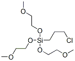 6-(3-クロロプロピル)-6-(2-メトキシエトキシ)-2,5,7,10-テトラオキサ-6-シラウンデカン 化学構造式