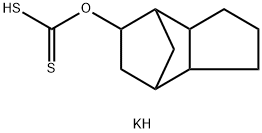 ジチオ炭酸O-[(オクタヒドロ-4,7-メタノ-1H-インデン)-5-イル]S-カリウム 化学構造式