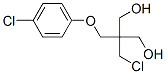 2-(Chloromethyl)-2-[(p-chlorophenoxy)methyl]-1,3-propanediol Structure