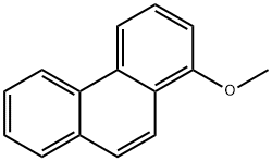 1-メトキシフェナントレン 化学構造式