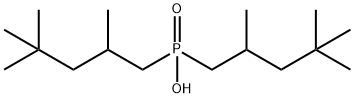 双(2,4,4-三甲基戊基)膦酸, 83411-71-6, 结构式