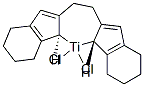 二氯[(S,S)-乙烯二(4,5,6,7-四氢-1-茚基)]钛(IV), 83462-46-8, 结构式
