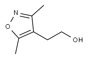 3,5-Dimethyl-4-(2-hydroxyethyl)isoxazole Struktur
