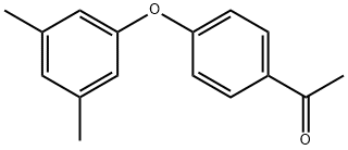 1-(4-(3,5-DIMETHYLPHENOXY)PHENYL)ETHANONE Structure