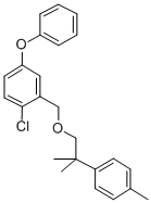 1-Chloro-2-((2-(4-methylphenyl)-2-methylpropoxy)methyl)-4-phenoxybenze ne 结构式