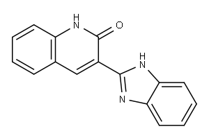 3-(1H-Benzimidazol-2-yl)-2(1H)-quinolinone Structure