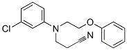 3-chloro-N-cyanoethyl-N-phenyloxyethylaniline Structure