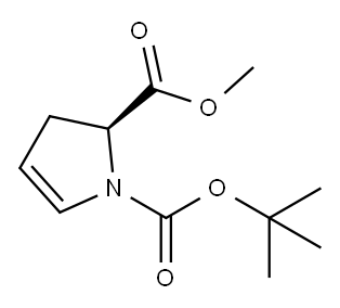 METHYL N-BOC-L-PROLINE-4-ENE
 Structure