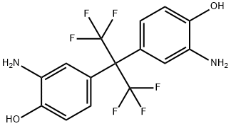 2,2-双(3-氨基-4-羟基苯基)六氟丙烷, 83558-87-6, 结构式