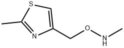 Methanamine,  N-[(2-methyl-4-thiazolyl)methoxy]- Structure
