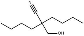 2-丁基-2-(羟基甲基)己腈, 83576-49-2, 结构式